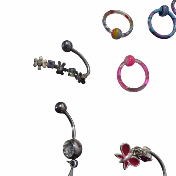 20 Belly Rings Assorted - Picture 7 of 8